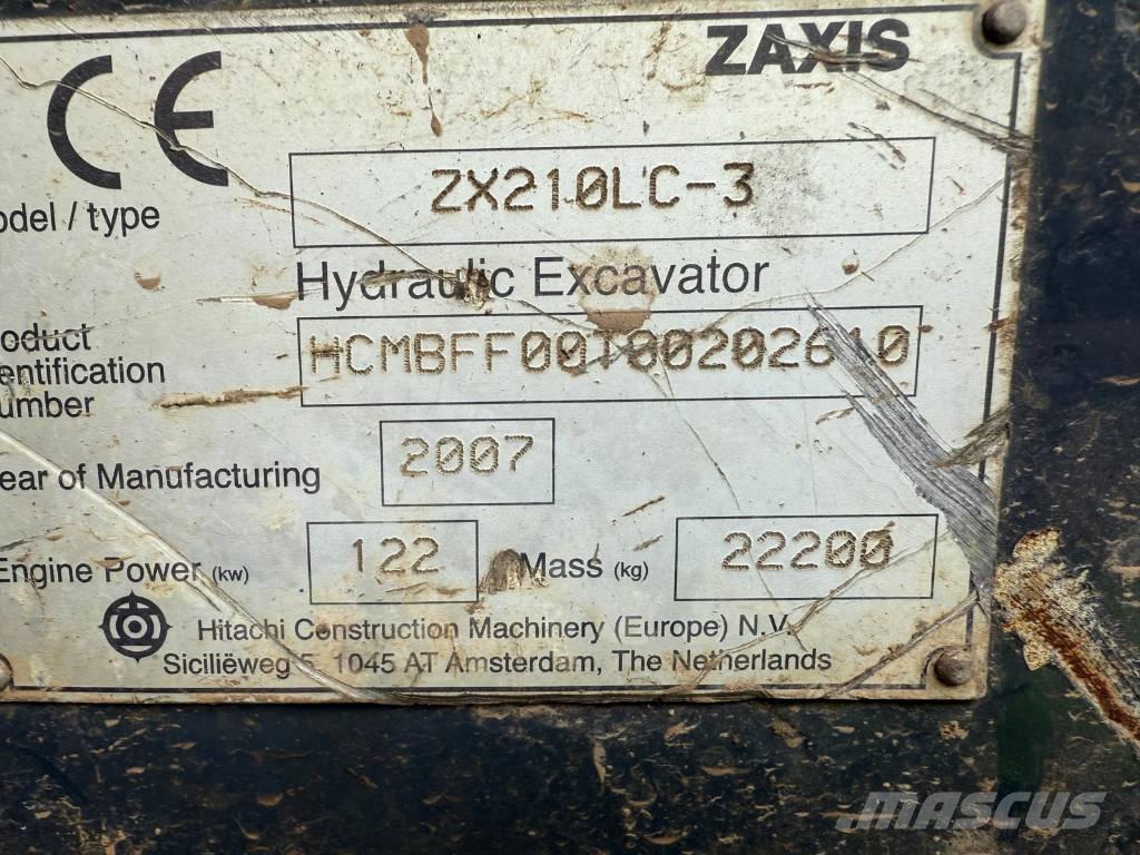 Hitachi ZX 210 LC-3 Excavatoare pe șenile
