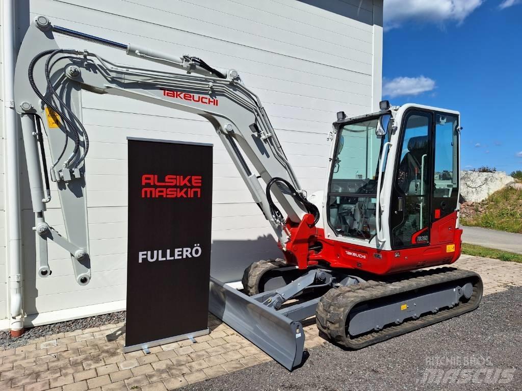 Takeuchi TB260 Mini excavatoare < 7t