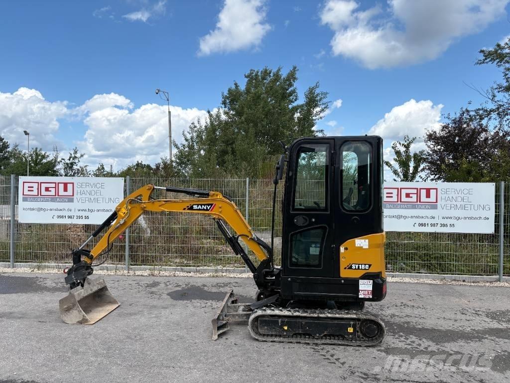Sany SY 18 C Mini excavatoare < 7t