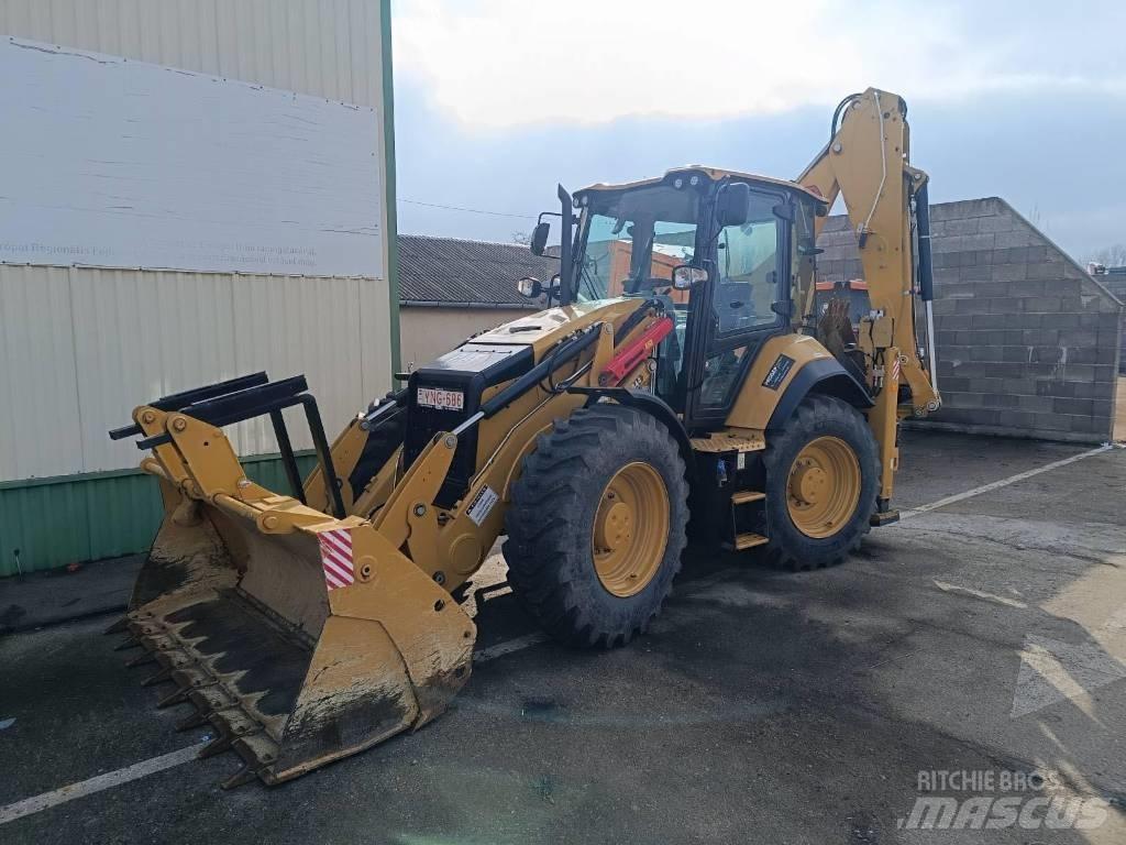 CAT 444 HRC Buldoexcavatoare