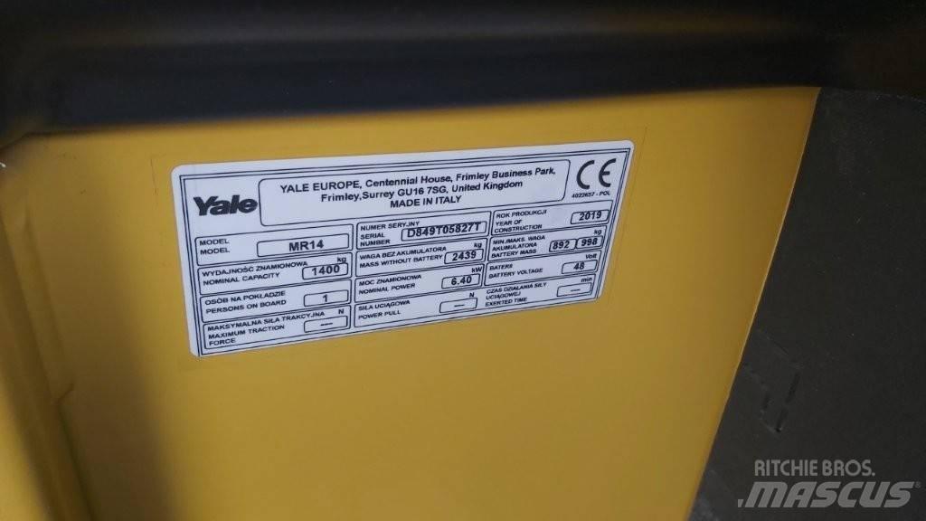 Yale MR14 Stivuitor cu catarg retractabil