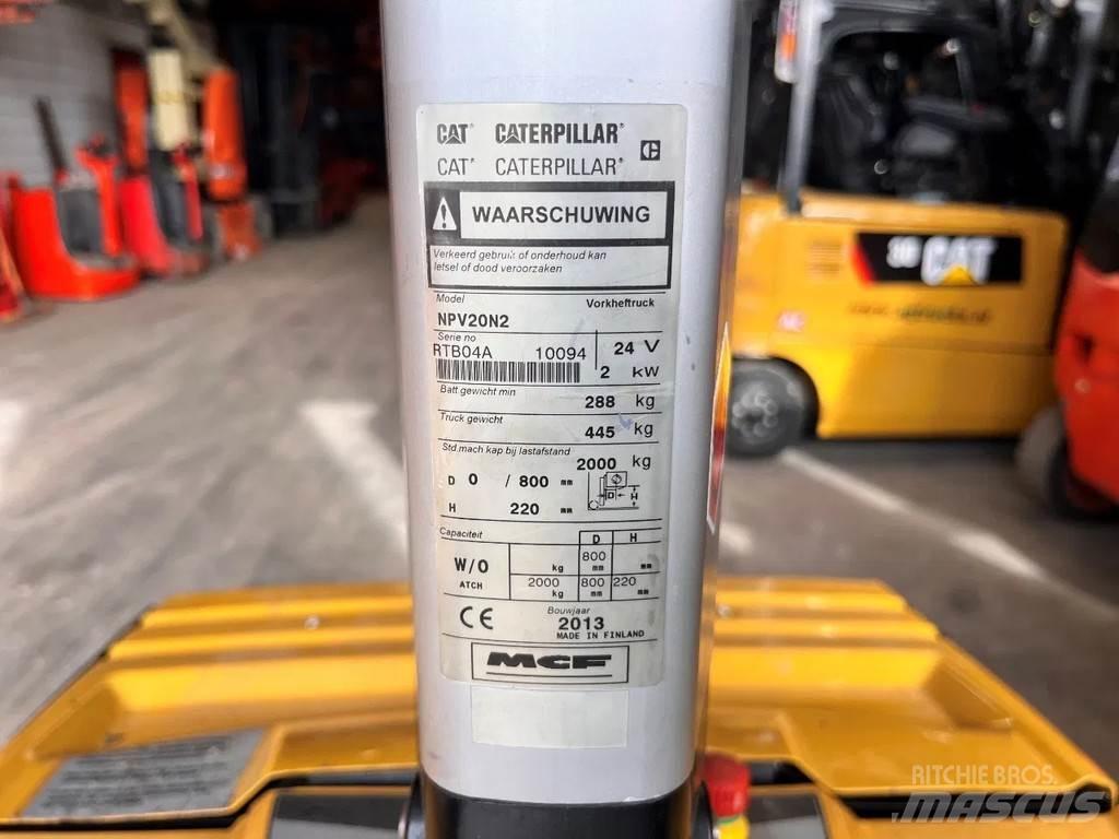 CAT NPV20N2 Transpaleta manuala