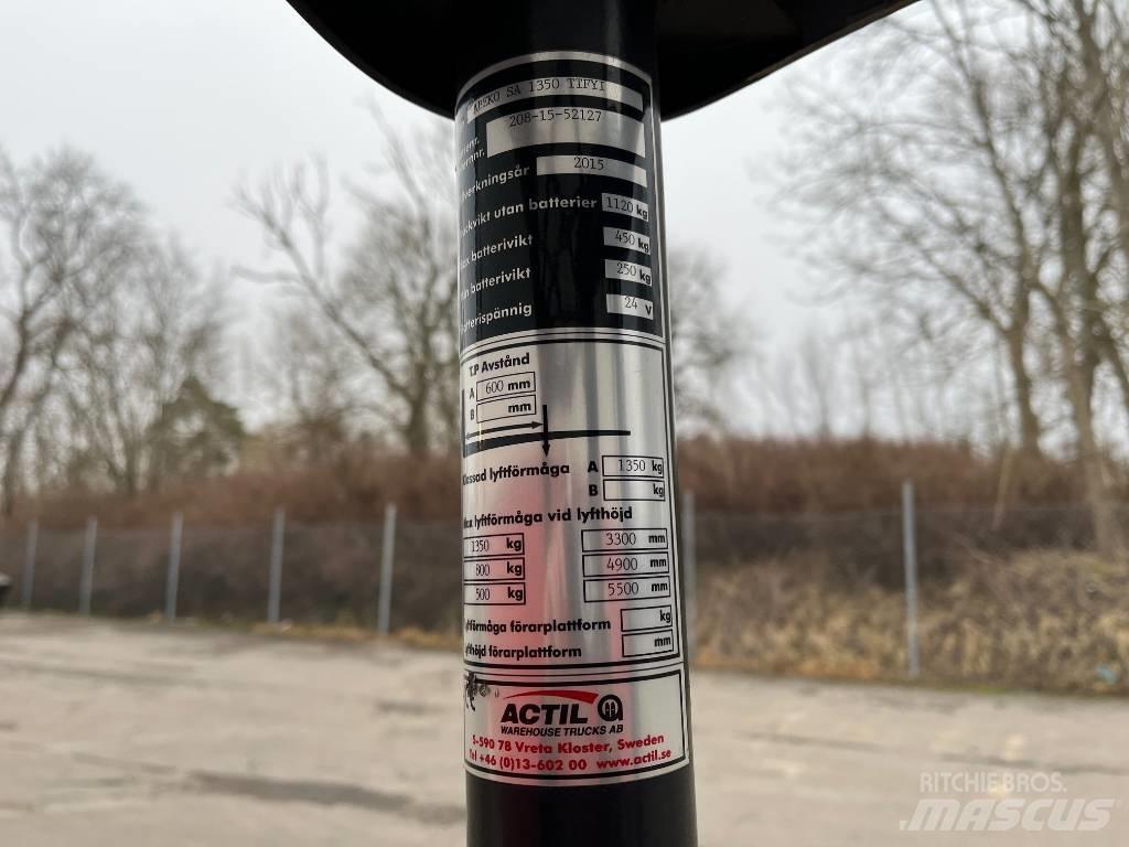 Abeko SA 1350TTFYI Transpaleti autopropulsanti