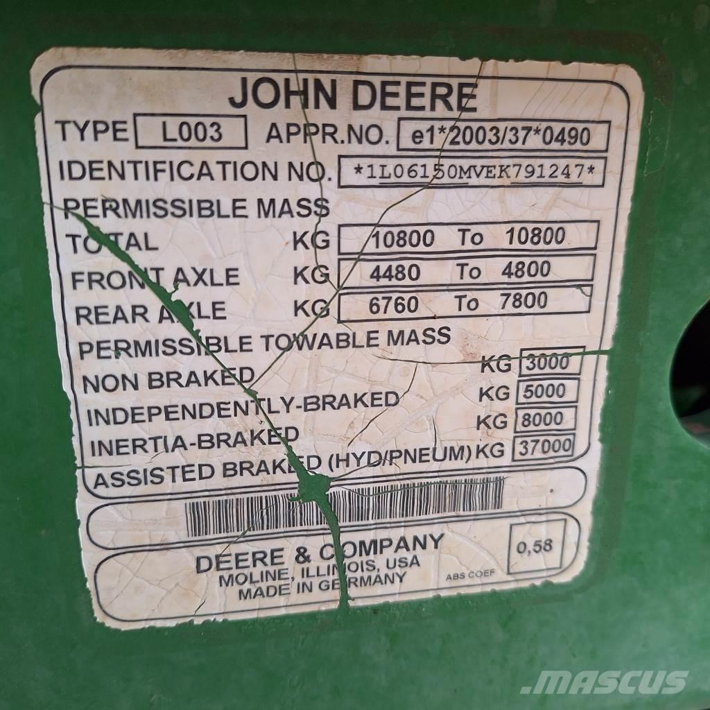John Deere 6150M Tractoare