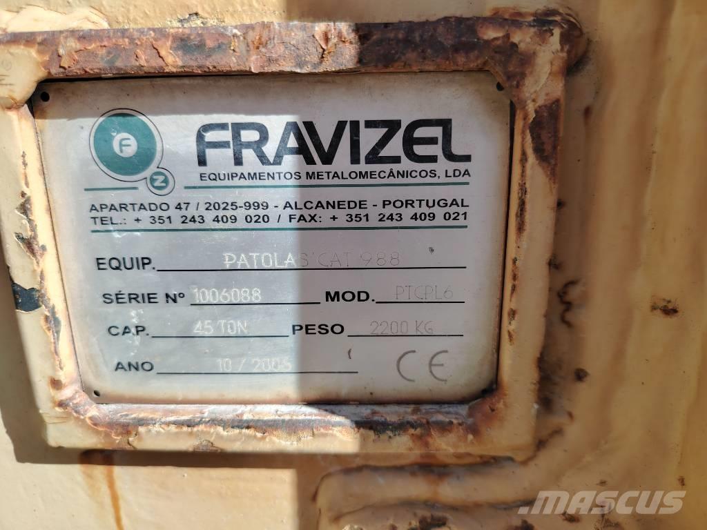 CAT 988 F Incarcator pe pneuri