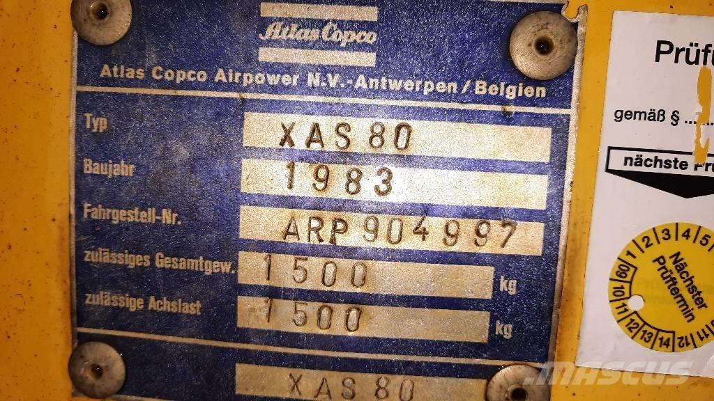 Atlas Copco XAS 80 Compresoare