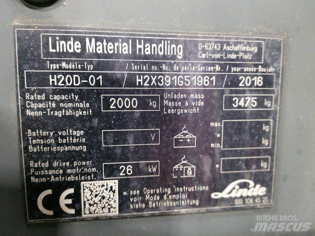 Linde H20D-01 Stivuitor diesel