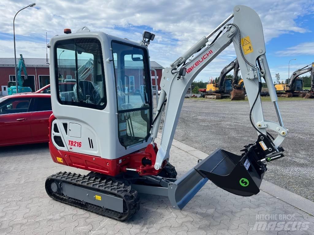 Takeuchi TB216 Mini excavatoare < 7t