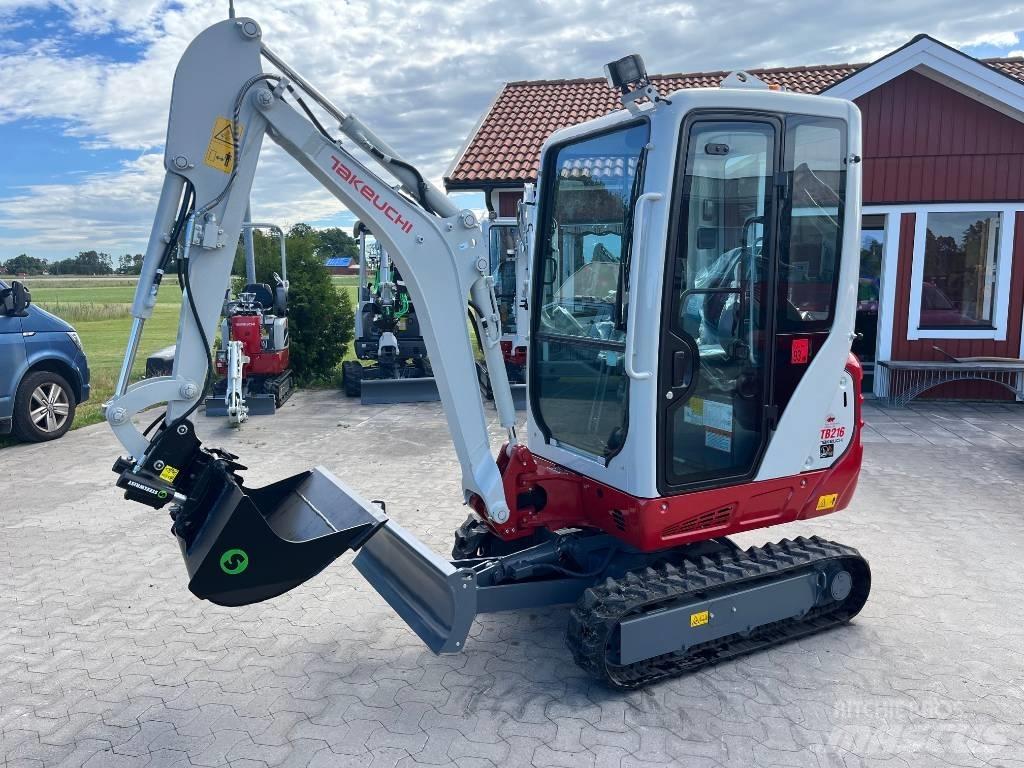 Takeuchi TB216 Mini excavatoare < 7t