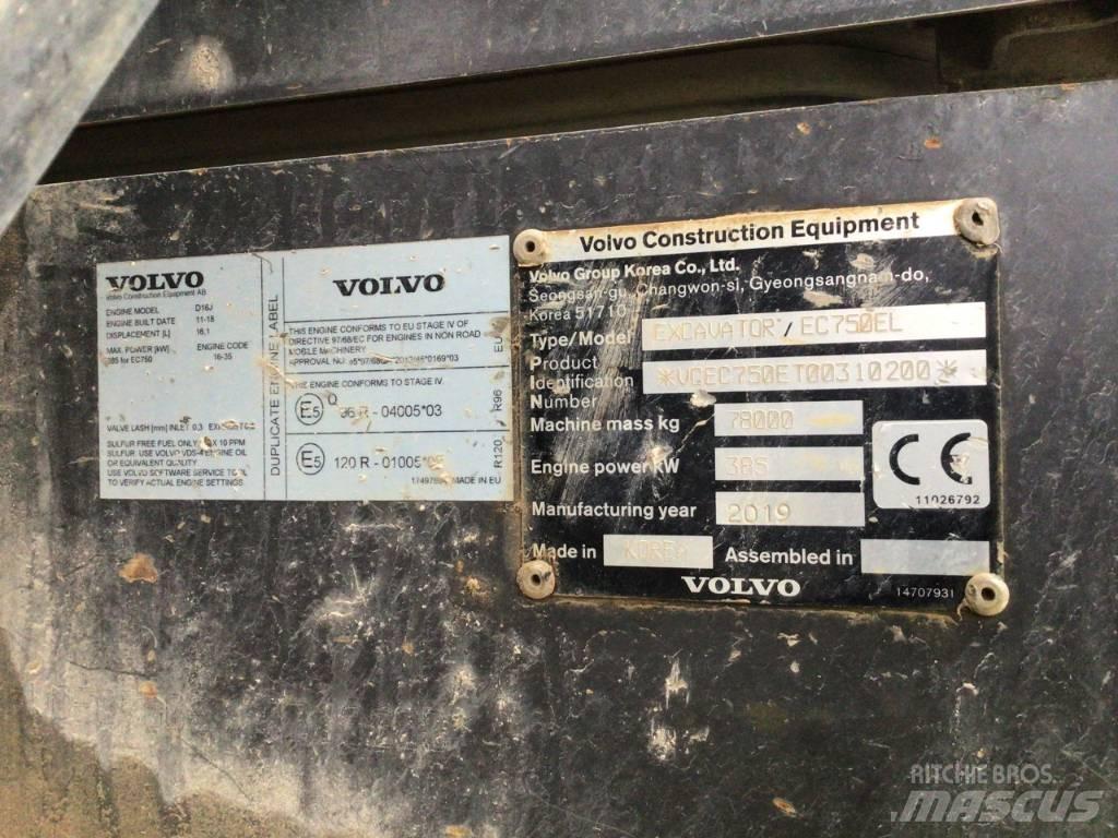 Volvo EC 750 E Excavatoare pe șenile
