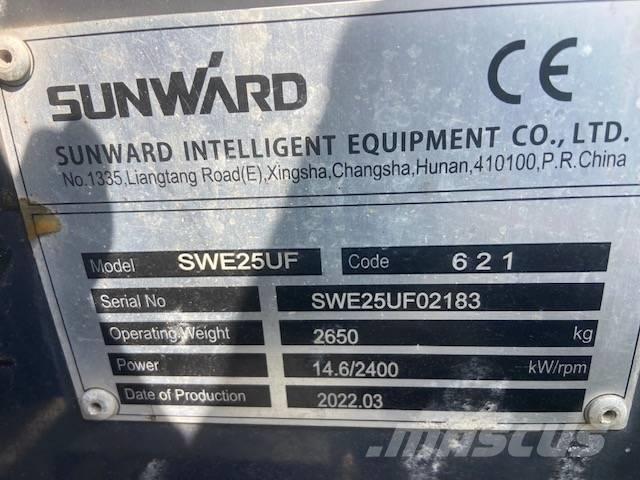 Sunward SWE 25 UF Mini excavatoare < 7t