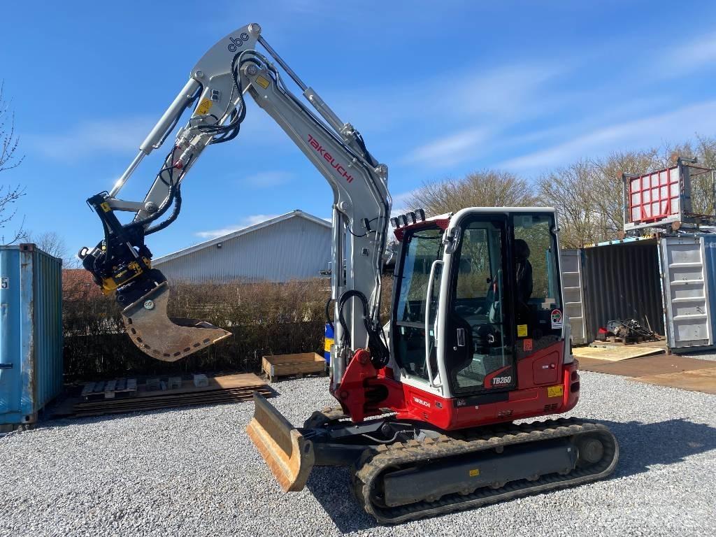 Takeuchi TB 260 Mini excavatoare < 7t