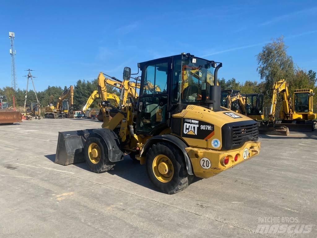 CAT 907 H 2 Incarcator pe pneuri