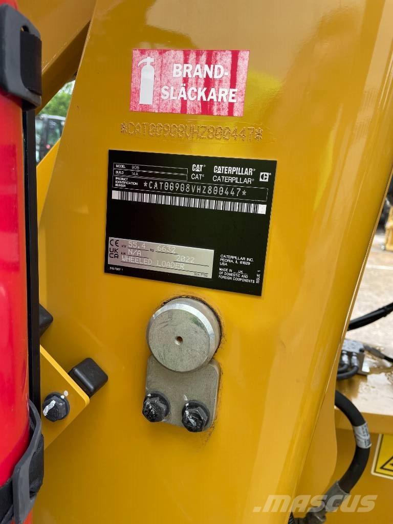 CAT 908 M Incarcator pe pneuri