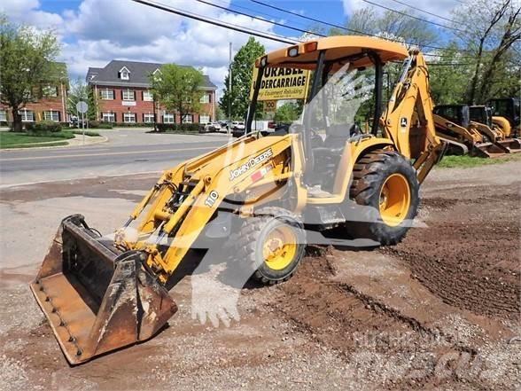 John Deere 110 Buldoexcavatoare