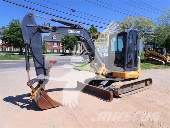 John Deere 50D Mini excavatoare < 7t