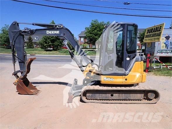 John Deere 50D Mini excavatoare < 7t