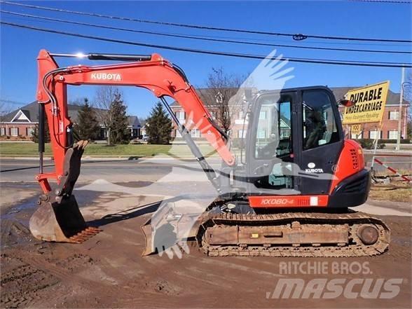 Kubota KX080-4 Excavatoare pe șenile
