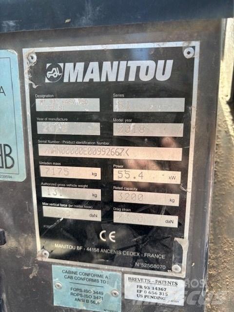 Manitou MT 932 Stivuitoare telescopice