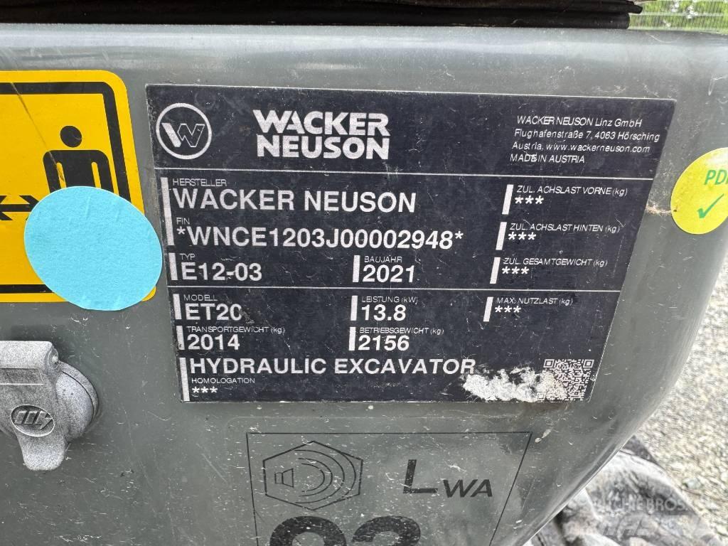 Wacker Neuson ET20 Excavatoare pe șenile
