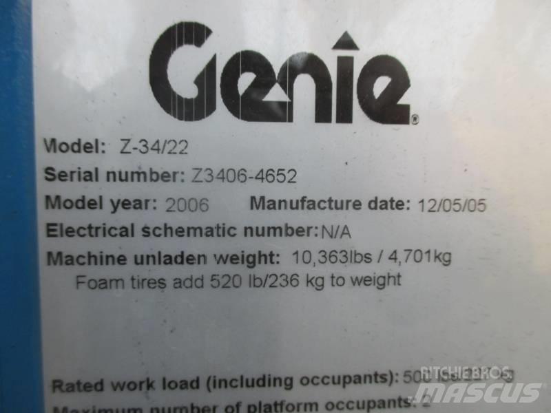 Genie Z 34/22 RT Nacele cu brat articulat