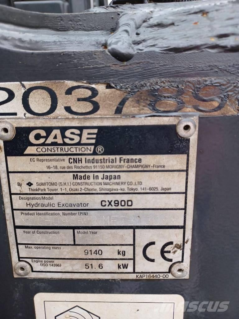 CASE CX 90 D Excavatoare 7t - 12t