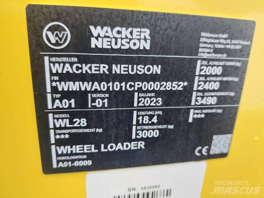 Wacker Neuson WL28 Incarcator pe pneuri