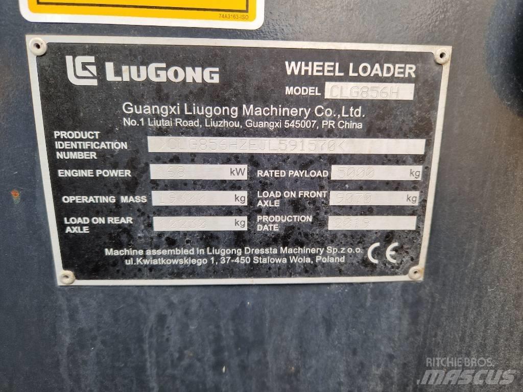 LiuGong 856H Incarcator pe pneuri