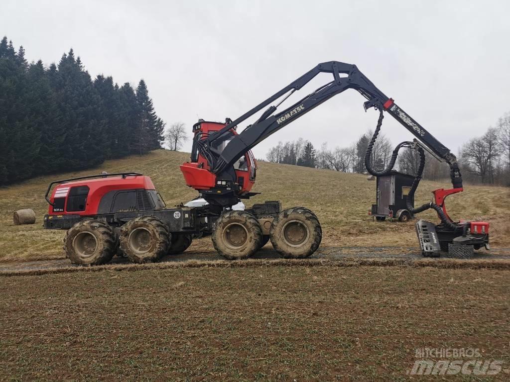 Komatsu 931 XC Combine forestiere