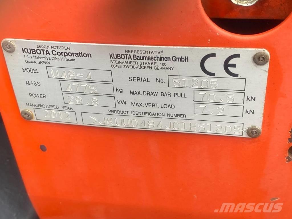 Kubota U 48-4 Mini excavatoare < 7t