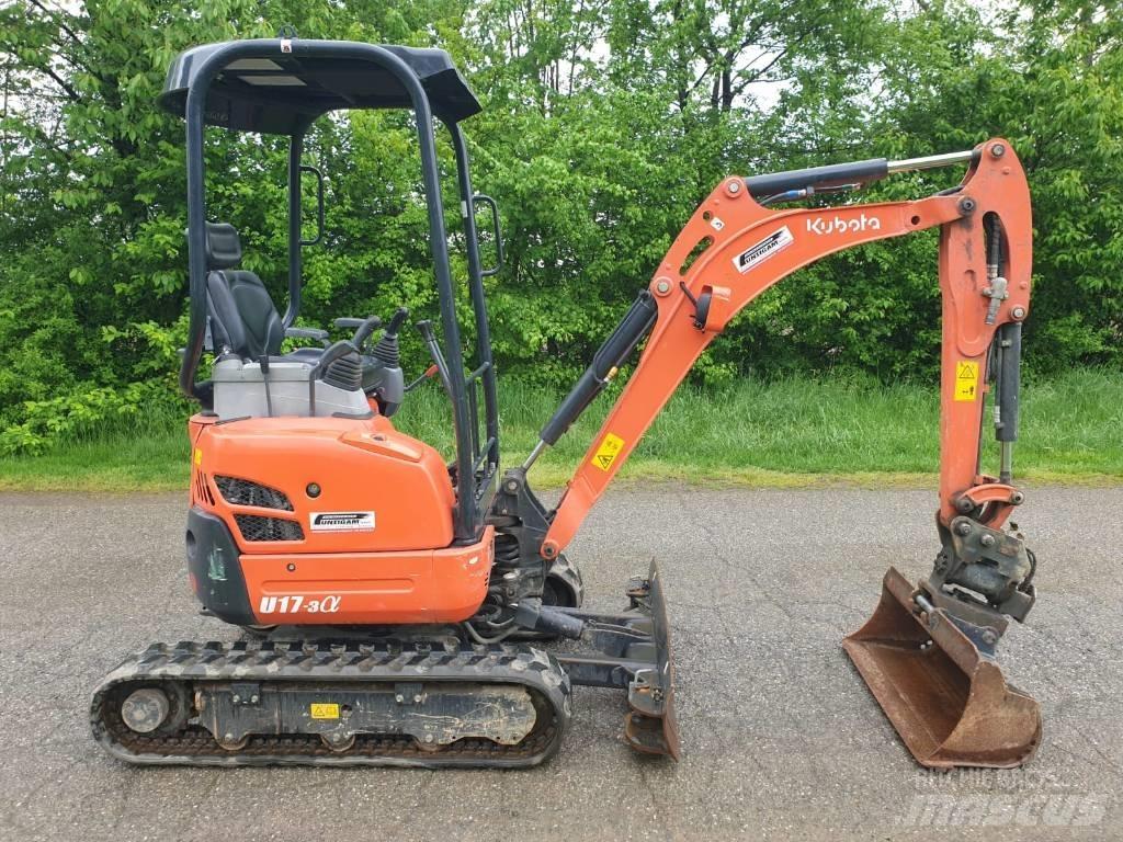Kubota U 17-3a Mini excavatoare < 7t