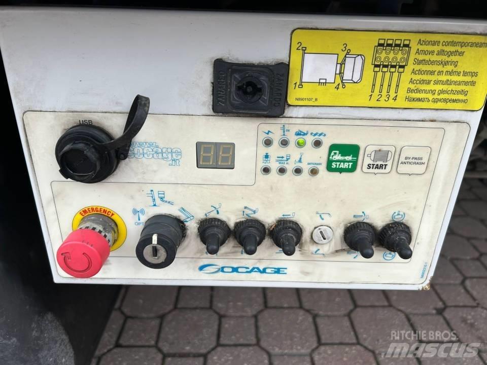 Socage 20D Platforme aeriene montate pe camion
