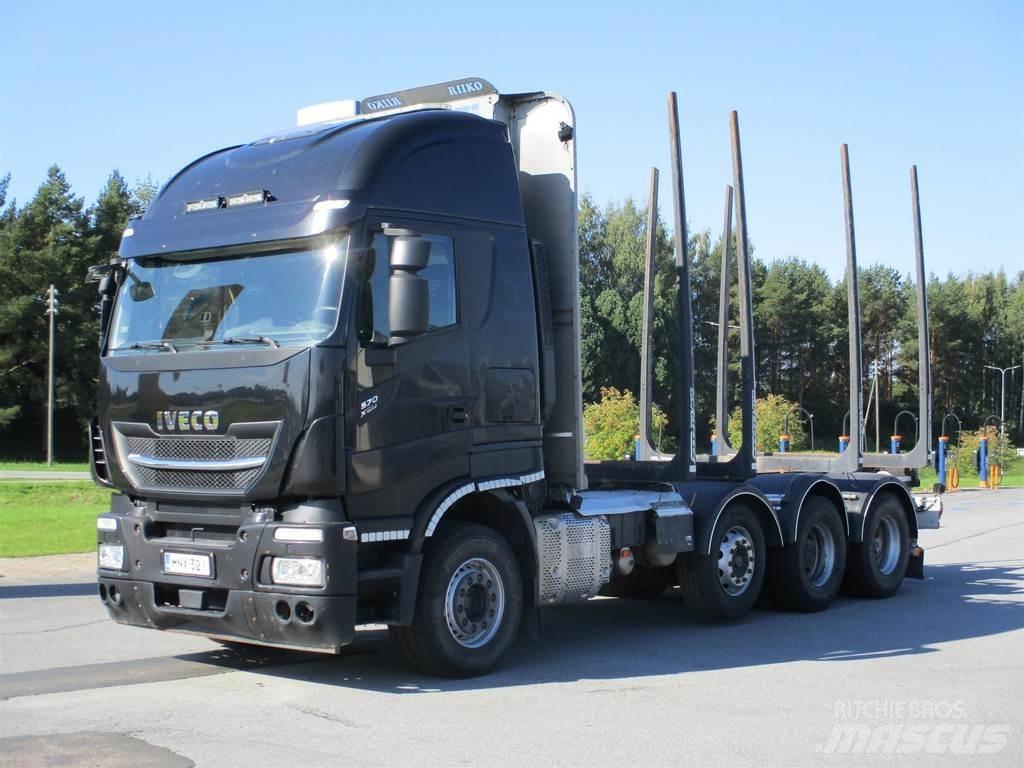 Iveco S-WAY Camion pentru lemne