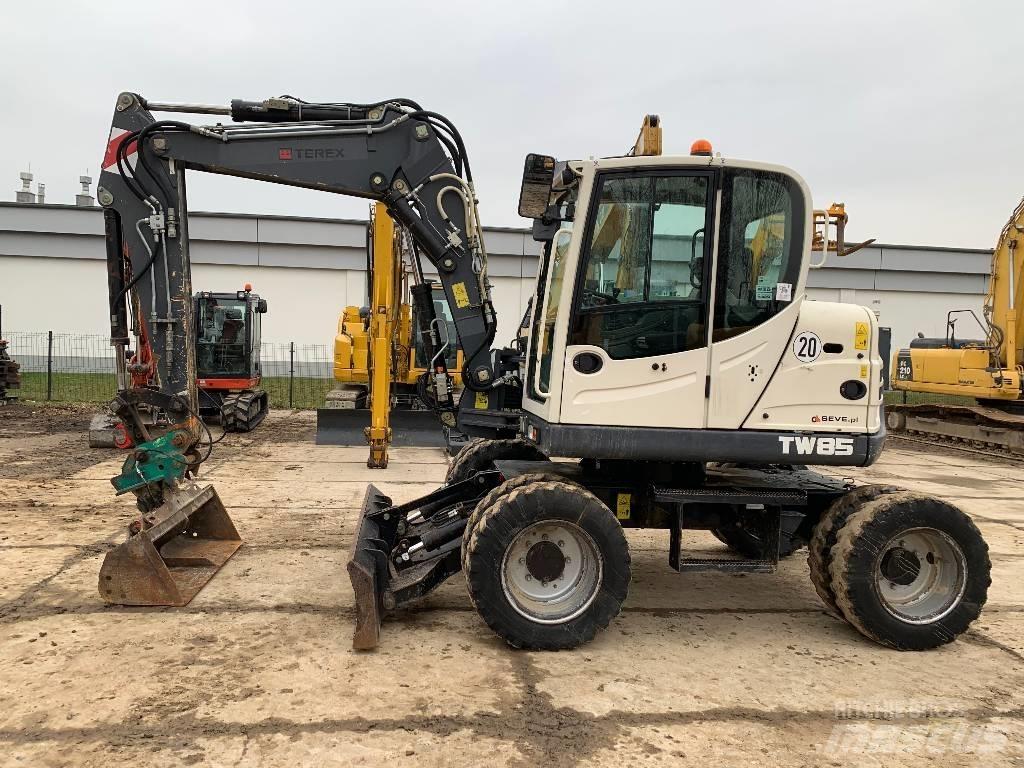 Terex TW 85 Excavatoare cu roti
