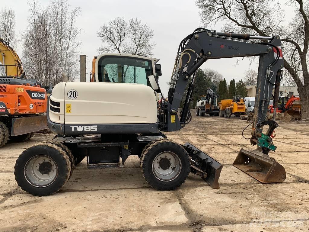 Terex TW 85 Excavatoare cu roti