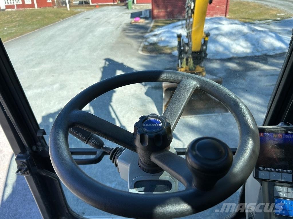 Komatsu PW 148-10 Excavatoare cu roti