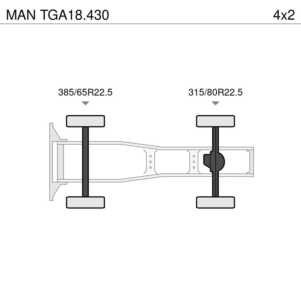 MAN TGA18.430 Autotractoare