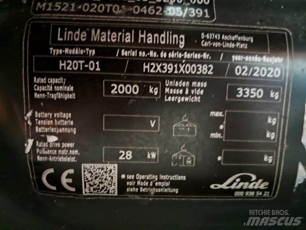 Linde H20T-01 Stivuitor GPL