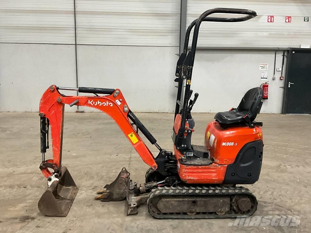 Kubota K 008-3 Mini excavatoare < 7t