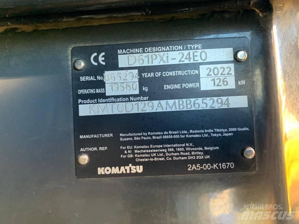 Komatsu D61PXi-24E0 Buldozere pe senile