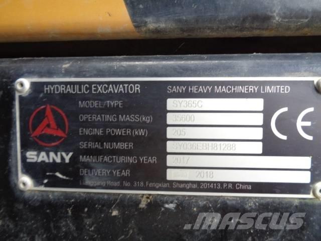 Sany SY 365 C Excavatoare pe șenile
