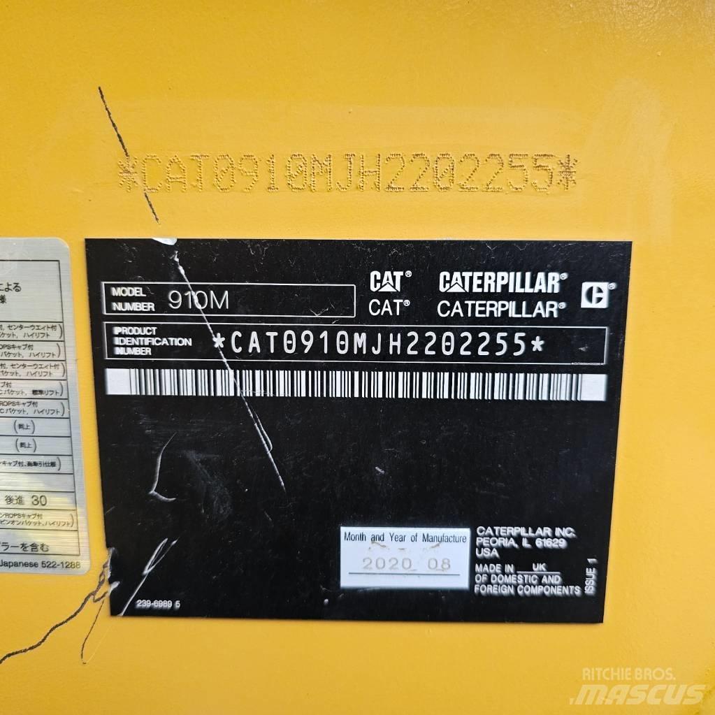 CAT 910M Incarcator pe pneuri