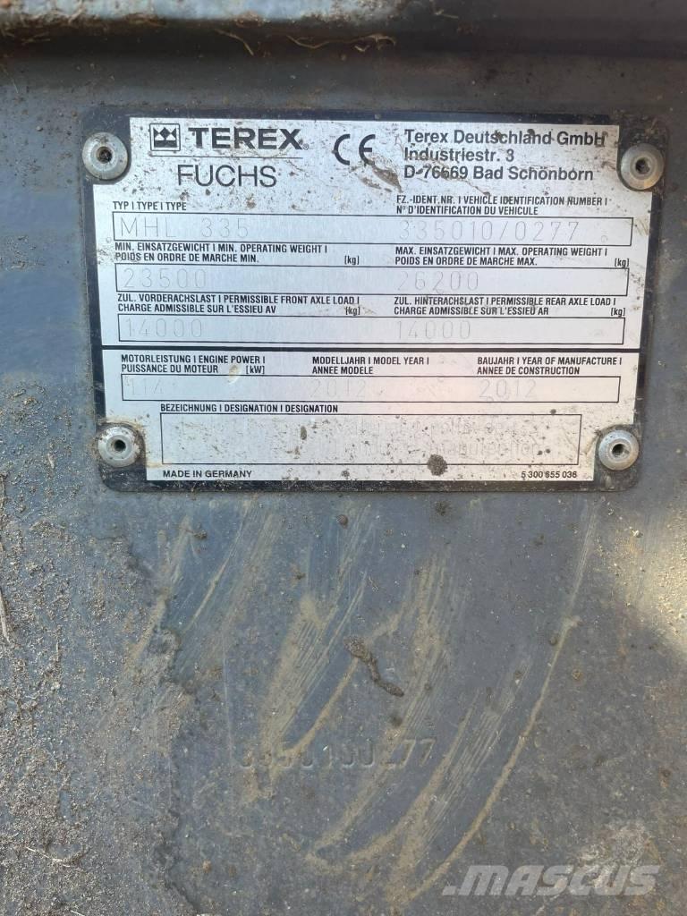 Fuchs MHL 335 Paleta de manipulare