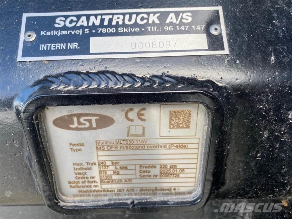 JST Overfaldsskovl Pistoane