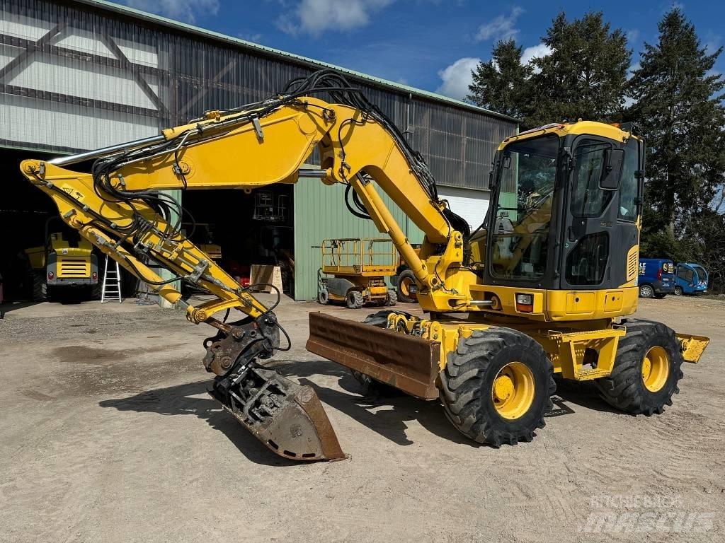 Komatsu PW 98 MR-8 Excavatoare cu roti