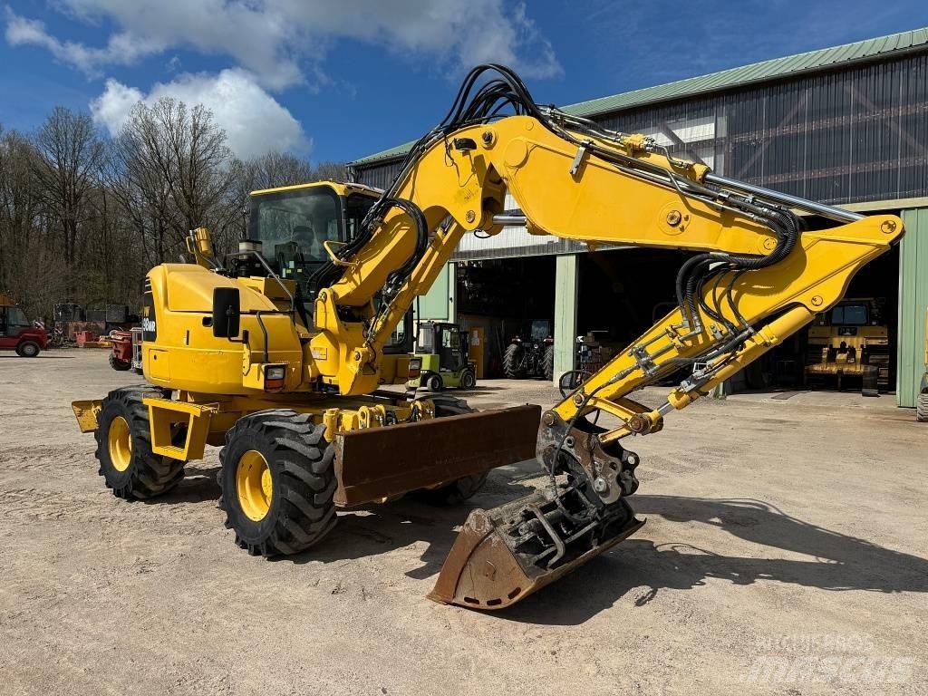 Komatsu PW 98 MR-8 Excavatoare cu roti