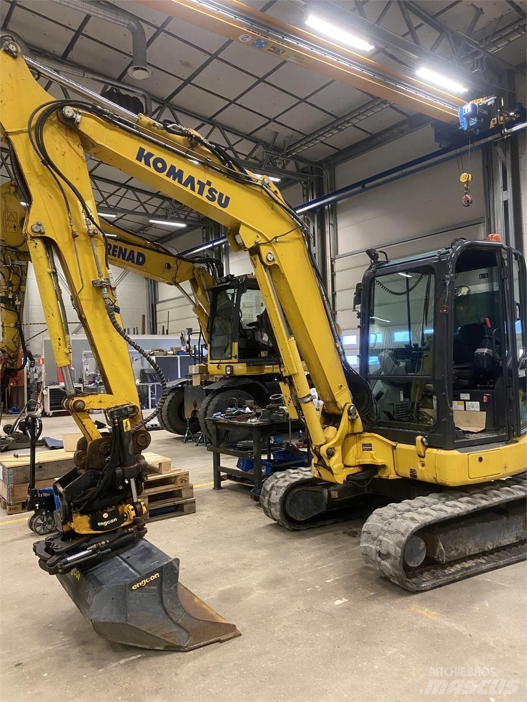 Komatsu PC55MR-5 Mini excavatoare < 7t