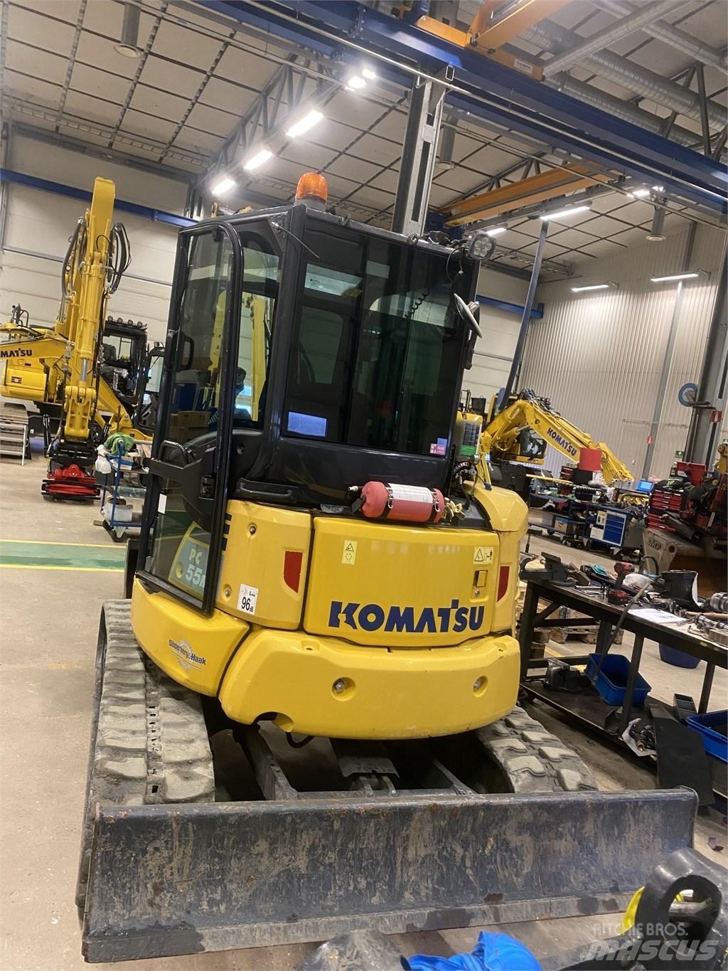 Komatsu PC55MR-5 Mini excavatoare < 7t
