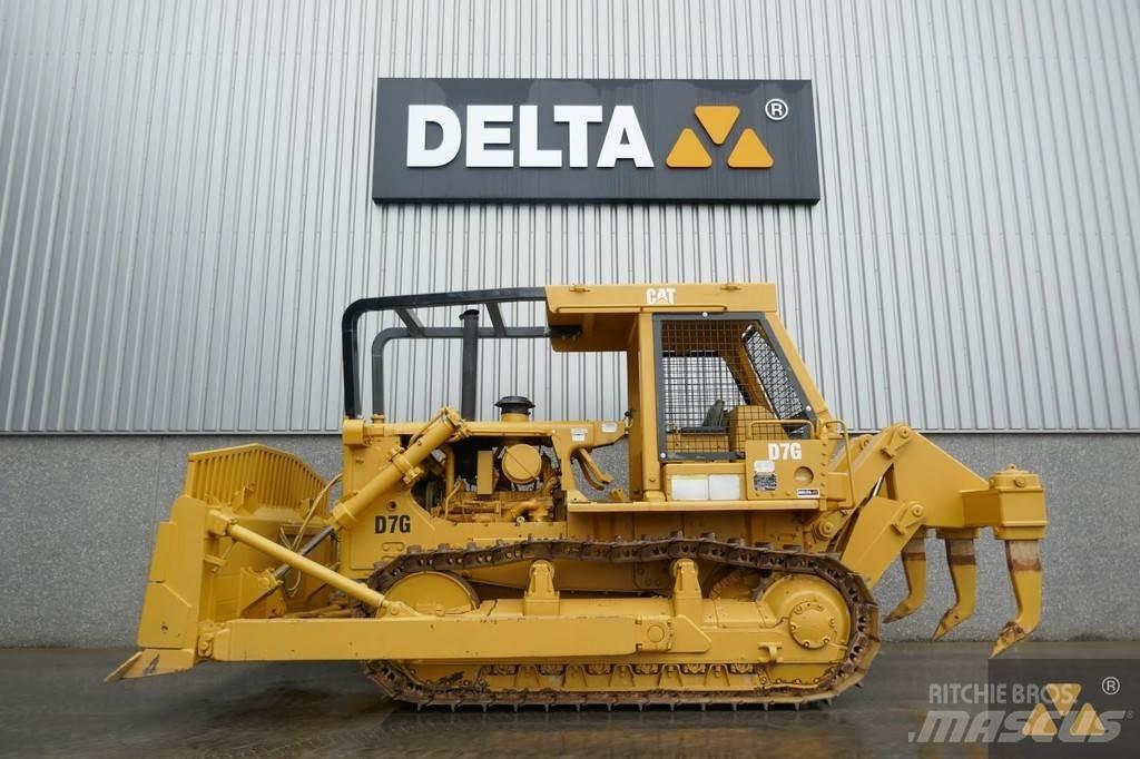 CAT D7G Ex-army Buldozere pe senile