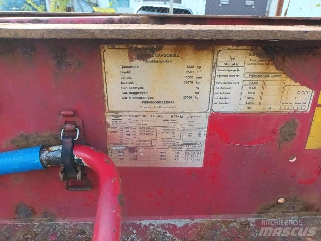 Schmitz Cargobull Camion cu semi-remorca cu incarcator